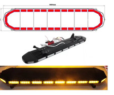LED Amber Light Bar Strobe