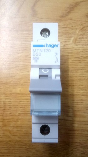 Hager mcb mtn120 amp - hager,