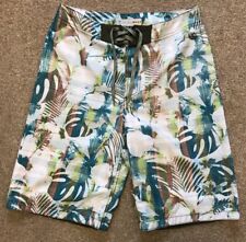 GORGEOUS FAT FACE BAMBOO FLORAL PRINT SURF BOARD SWIMMING SHORTS 30 W 