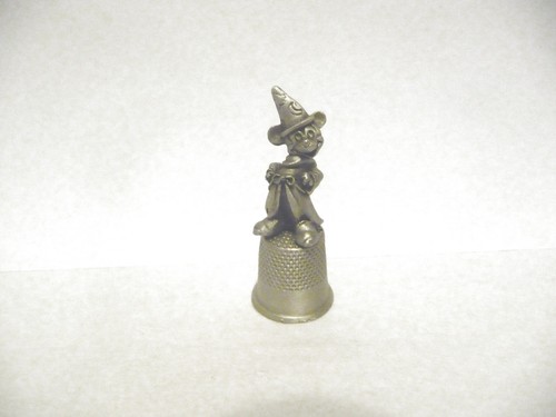 Thimble vintage pewter - thimble,