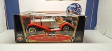 BURAGO MODEL - 1928 MERCEDES-BENZ SSK - RED  - 1/18 SCALE MODEL CAR - COD.3008