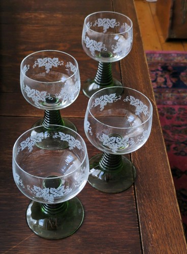 Vintage luminarc hock wine - vintage,