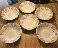 Mosaic Set of 6 Cereal/Soup