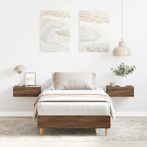 Walplus brown oak small single - brown,