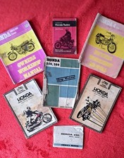 1970/60's Honda Motorcycle Service Repair Handbooks, Owners Workshop Manuals