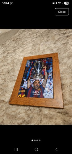 Dani alves signed and framed - alves,