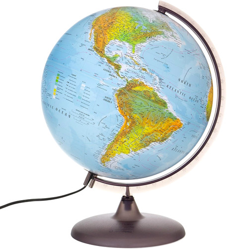 Livarno illuminated world - world, 41cm
