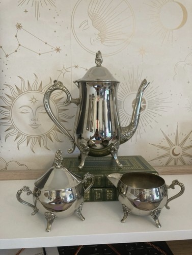 Elegant vintage silver plates - elegant,