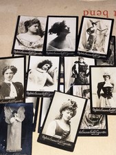 OGDENS GUINEA GOLD CIGARETTE CARDS. ACTRESSES MUSIC HALL-x 21 DIFFERENT CARDS