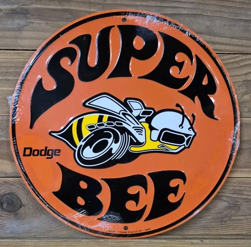 Dodge super bee tin sign - bee, |