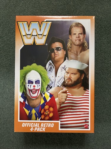 Wwe mattel retro pack - wwe,