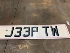 JEEP REG private number plate J33P TW  cherished registration JEEP JEEPS 4X4