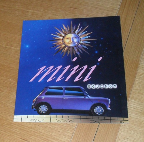 Mini equinox brochure 1996 - mini,