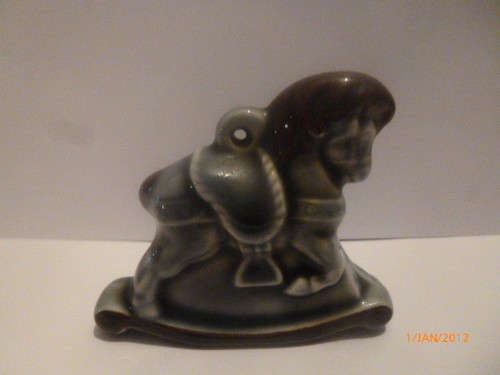 Wade rare blue rocking horse - rocking,