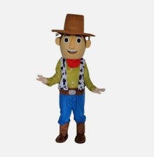 Toy Story Woody Costume Adult Cartoon Mascot Birthday Halloween Party Dress Up