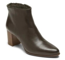 Rockport Camdyn Bootie Dark Brown Ladies Heeled Boot (REF2-9)