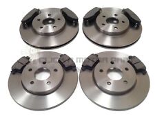 FOR JAGUAR X TYPE 2005-2009 ALL MODELS FRONT AND REAR BRAKE DISCS AND PADS SET