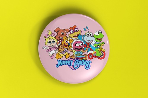 Muppet babies button - babies,