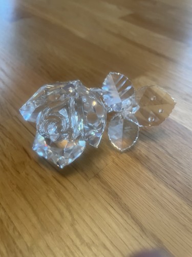 Swarovski crystal rose - swarovski, (clear)