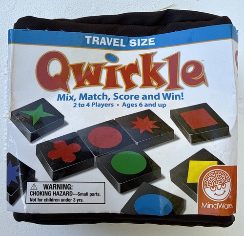 Tile game qwirkle travel - tile, size