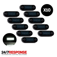 x10 White Smoked LED Marker