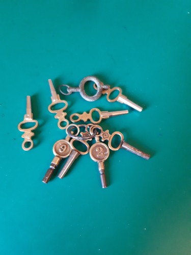 Pocket watch keys collection - pocket,