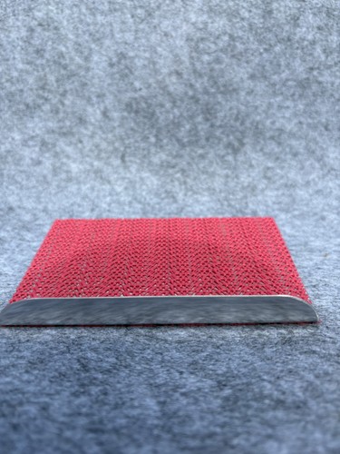 Red rubber coated - red,