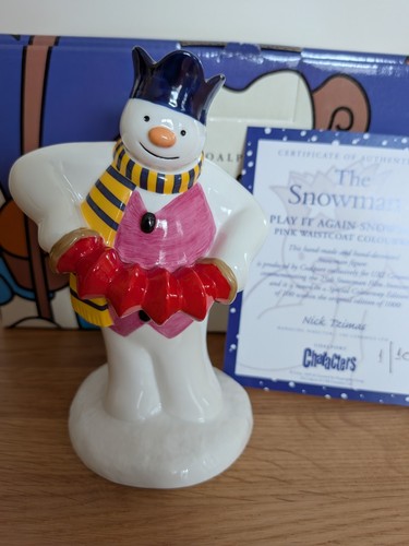 Coalport the snowman play - snowman,