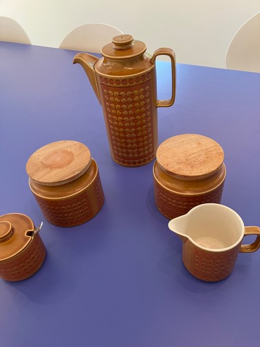 Hornsea pottery saffron - pottery,