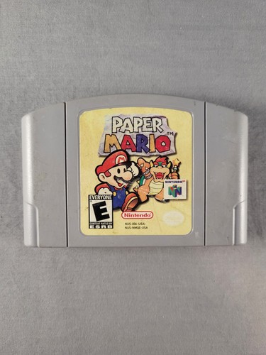 Paper mario n64 - paper, loose