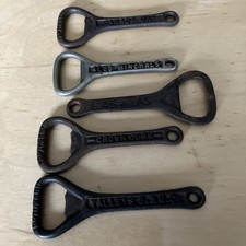 5     Vintage  Cast Iron  Bottle Opener     (  Mixed brands )