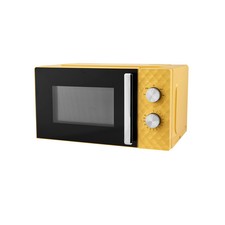 Yellow 17L Manual Microwave