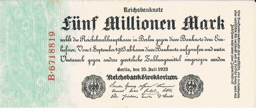 Germany banknote million p95 - banknote, 5