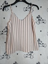Ladies Stripey Cami Top