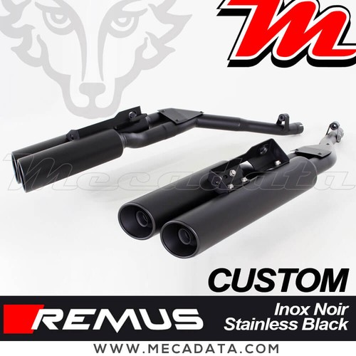 Pair exhaust silencer remus - pair,