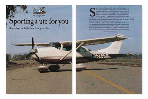 Cessna 206 aircraft report - cessna,