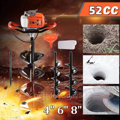 52cc petrol post hole - 52cc,