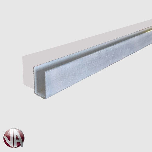 Aluminium channel shape - aluminium,