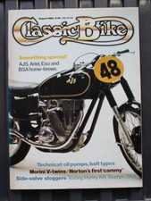 Classic Bike AUG 1985 -