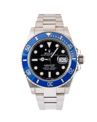 Rolex submariner white gold - rolex,