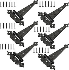 6 Sets Heavy Duty T Hinge