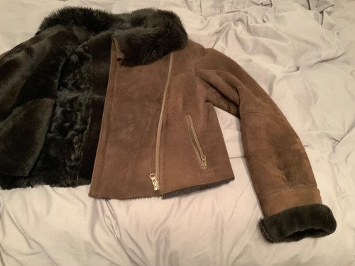 Zara brown suede - , leather