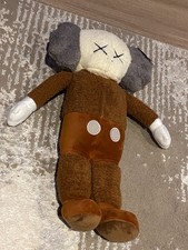 Kaws Large Brown Plush Teddy