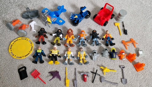 Imaginext city figures - city, x