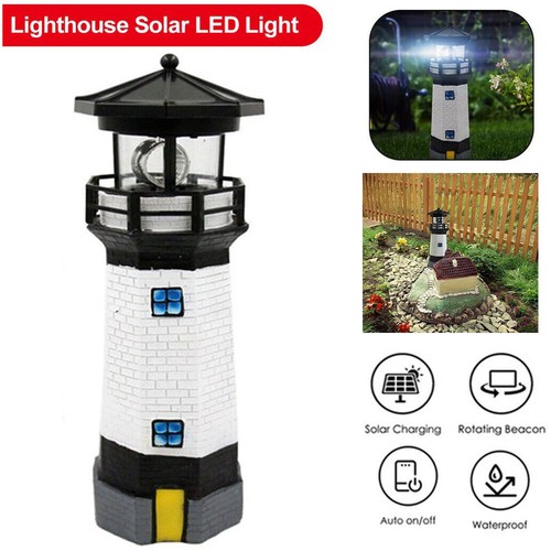 Solar powered rotating led - solar-powered,