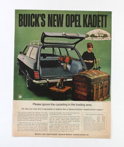 Vintage 1966 buick - buick, kadett