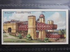 No.8 HYDRAULIC LIFT LOCK, CANADA Engineering Wonders W.D.& H.O. Wills 1927