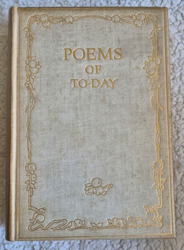 Poems today 1925 first and - of,
