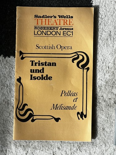 Scottish opera tristan - scottish, &