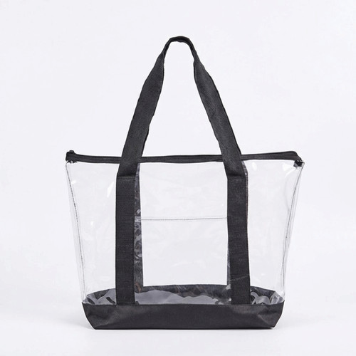 Large capacity clear tote bag - large,